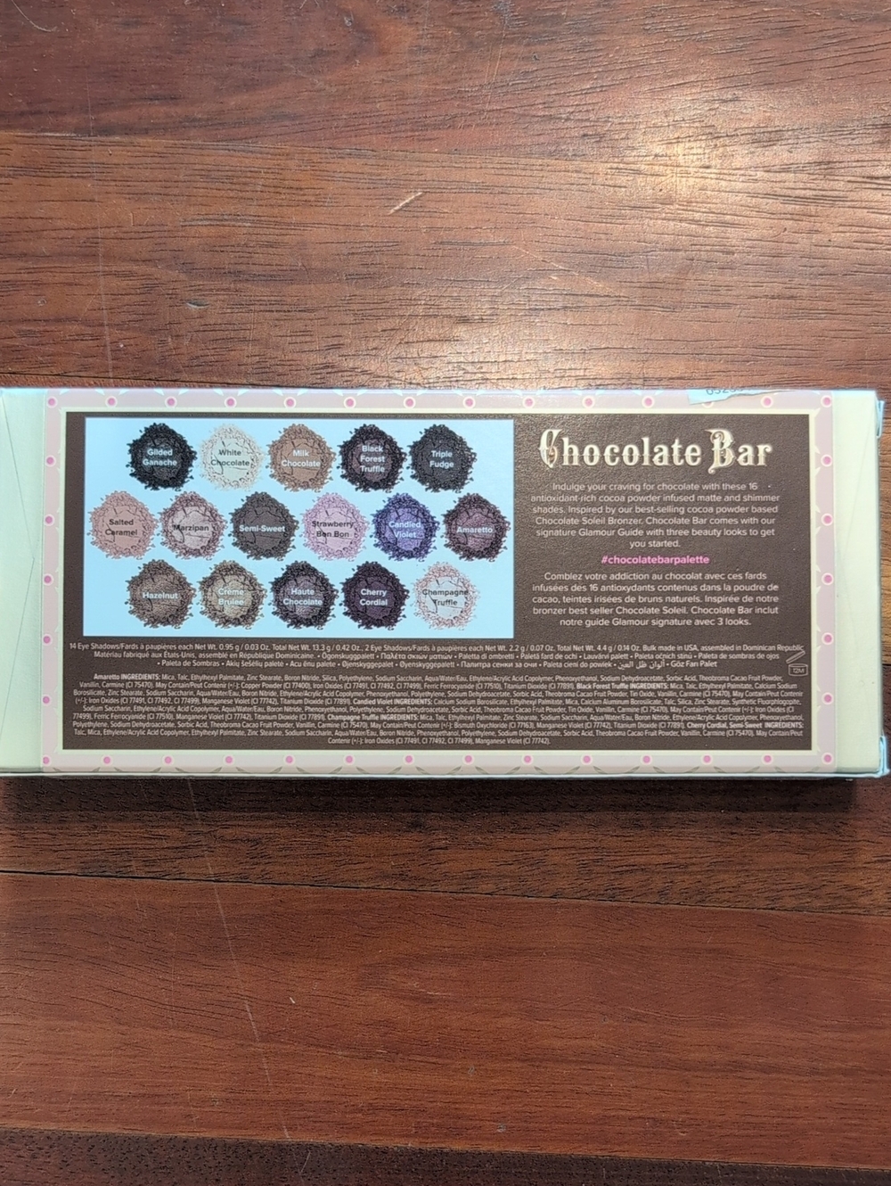 Too Faced Chocolate Bar Palette Eye Shadow Collection - Picture 5 of 5